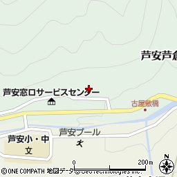 山梨県南アルプス市芦安芦倉451周辺の地図