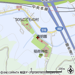 東京都八王子市裏高尾町962周辺の地図