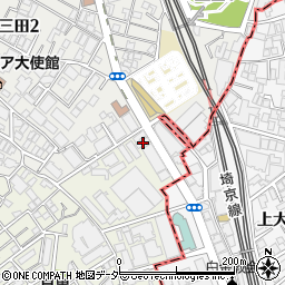 東京都目黒区目黒1丁目1-2周辺の地図