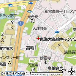 広岳寺周辺の地図