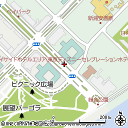 ベイサイドホテルエリア﻿(東京ディズニーセレブレーションホテル)周辺の地図