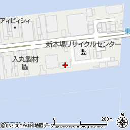 東京都江東区新木場2丁目8-10周辺の地図