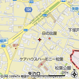 東京都稲城市矢野口1231-1周辺の地図