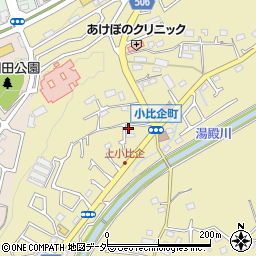 東京都八王子市小比企町1853周辺の地図