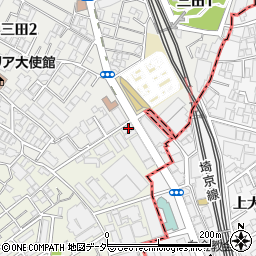 東京都目黒区目黒1丁目1-1周辺の地図
