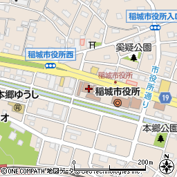 中央文化センター周辺の地図