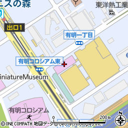Cafe＆Meal MUJI 東京有明周辺の地図