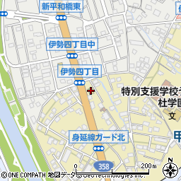 株式会社アイダ設計　甲府店周辺の地図