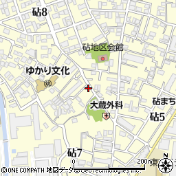 東京都世田谷区砧7丁目13-27周辺の地図