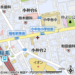 千葉興業銀行検見川支店周辺の地図