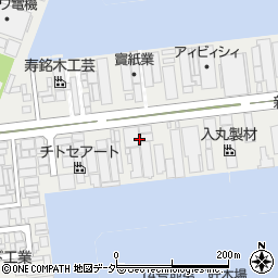 東京都江東区新木場2丁目周辺の地図