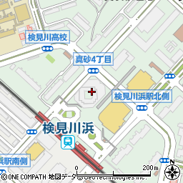サンドラッグ検見川浜駅前店周辺の地図