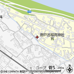 コスモ稲田堤エクシード周辺の地図