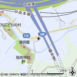 東京都八王子市裏高尾町933周辺の地図