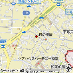 東京都稲城市矢野口1231-35周辺の地図