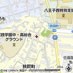 東京都八王子市狭間町1860周辺の地図