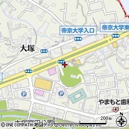 東京都八王子市大塚521周辺の地図