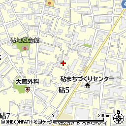 東京都世田谷区砧5丁目周辺の地図
