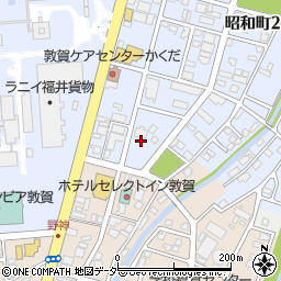 タケフ管材敦賀周辺の地図