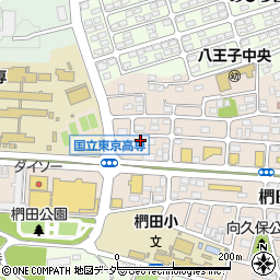 東京都八王子市椚田町573周辺の地図