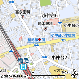 バル 和 948 miyabi 稲毛駅前店周辺の地図