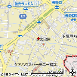 東京都稲城市矢野口1231周辺の地図