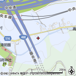 東京都八王子市裏高尾町907周辺の地図