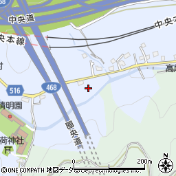 東京都八王子市裏高尾町909周辺の地図