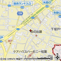 東京都稲城市矢野口1227周辺の地図