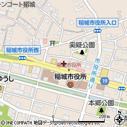 スクールＩＥ稲城校周辺の地図