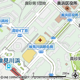 サイゼリヤ 検見川浜店周辺の地図