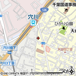 ファミリーマート千葉天台店周辺の地図