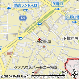 東京都稲城市矢野口1228-6周辺の地図