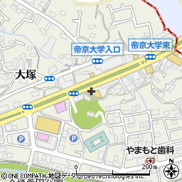 東京都八王子市大塚494周辺の地図