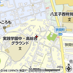 東京都八王子市狭間町1891周辺の地図