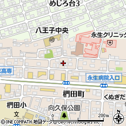 東京都八王子市椚田町581周辺の地図