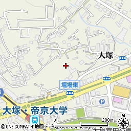 東京都八王子市大塚周辺の地図