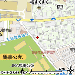 東京都世田谷区桜3丁目13周辺の地図