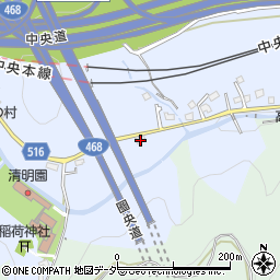 東京都八王子市裏高尾町906周辺の地図