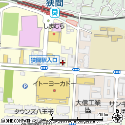 東京都八王子市狭間町1450周辺の地図