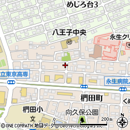 東京都八王子市椚田町578-1周辺の地図
