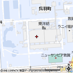 東洋紡敦賀事業所第２周辺の地図