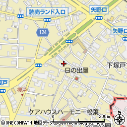 東京都稲城市矢野口1228-3周辺の地図