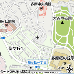 東京都多摩市連光寺2丁目63-4周辺の地図