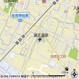 ホテル湯王温泉周辺の地図