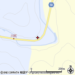 岐阜県下呂市金山町菅田桐洞4152周辺の地図