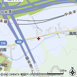 東京都八王子市裏高尾町903周辺の地図