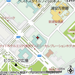 東京ディズニーセレブレーションホテルディスカバー周辺の地図