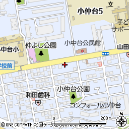 加瀬理容店周辺の地図