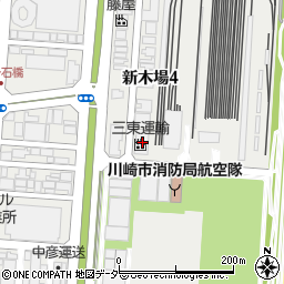 東京都江東区新木場4丁目5-4周辺の地図